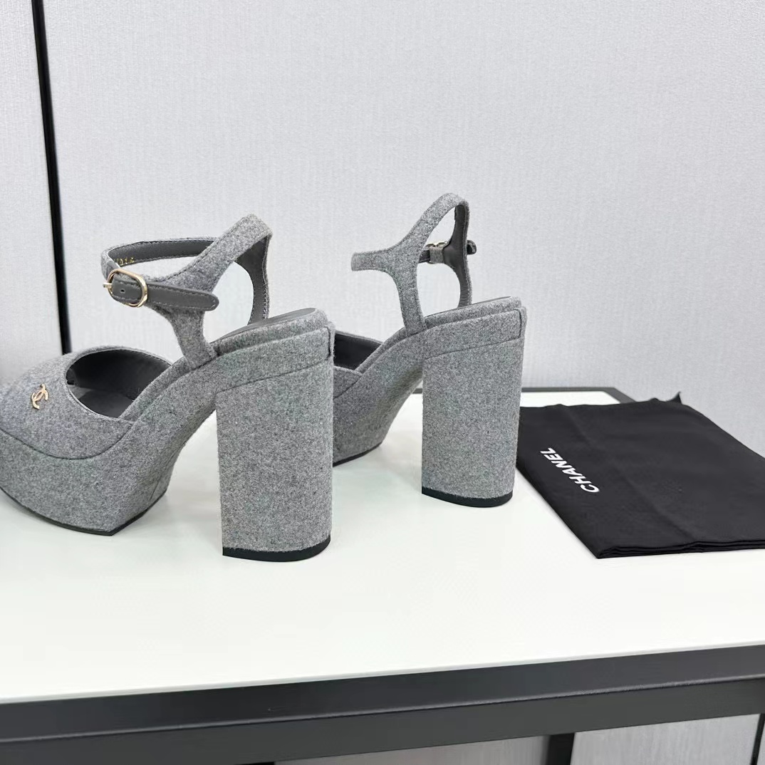 CHANE1 高品質ダブル C シンプルハイヒール【50％割引+送料無料】