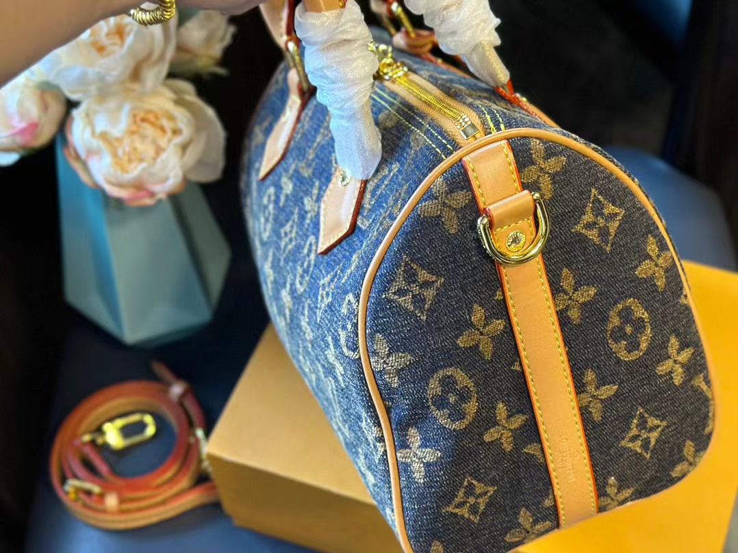 LV デニム老眼ハンドバッグ【50％割引+送料無料】