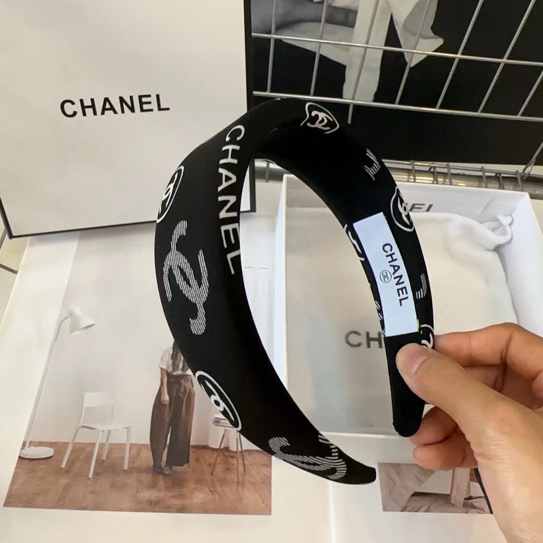 CHANE1 ダブルCレターヘッドバンド【50％割引+送料無料】