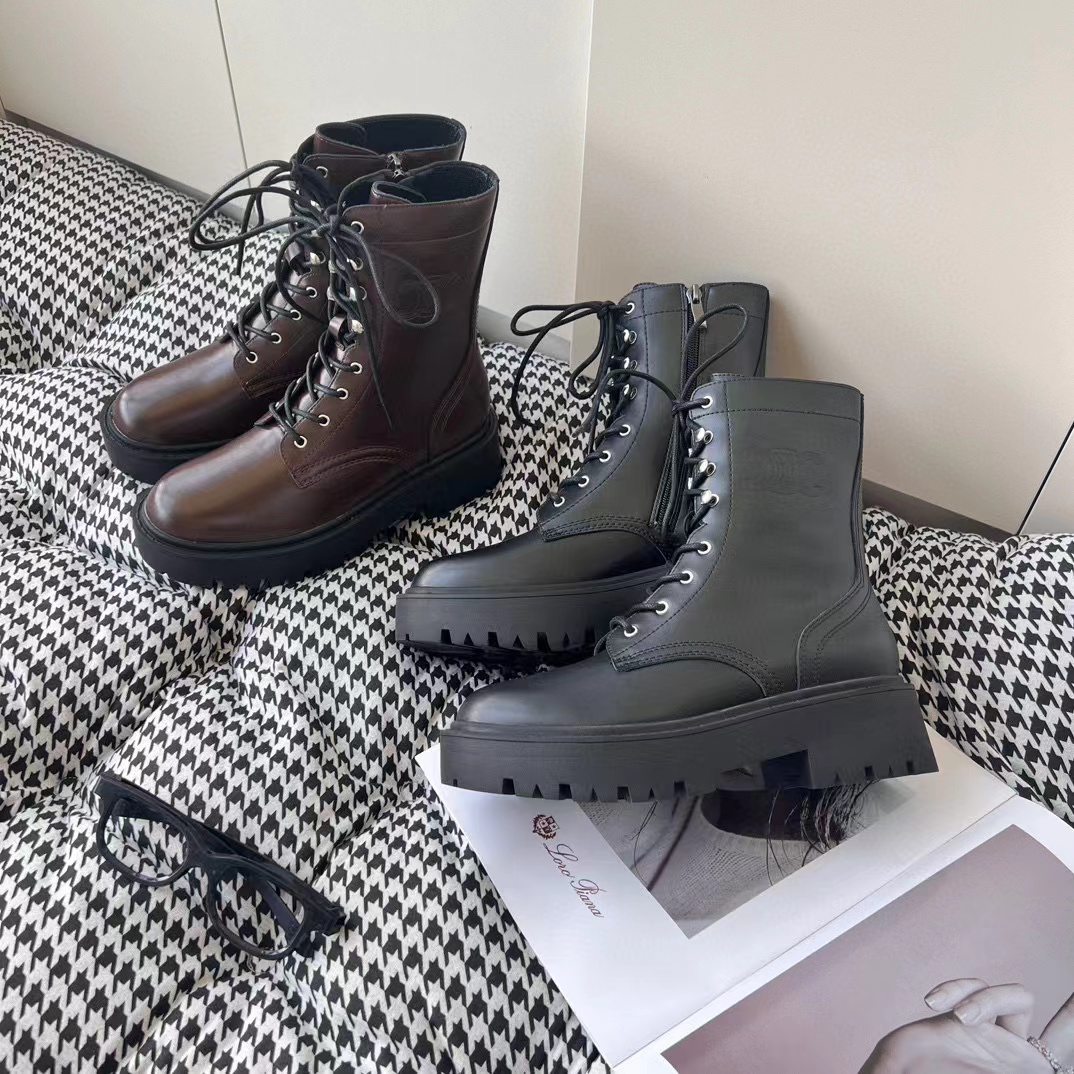 CEL1NE レースアップ マーティン ブーツ【50％割引+送料無料】