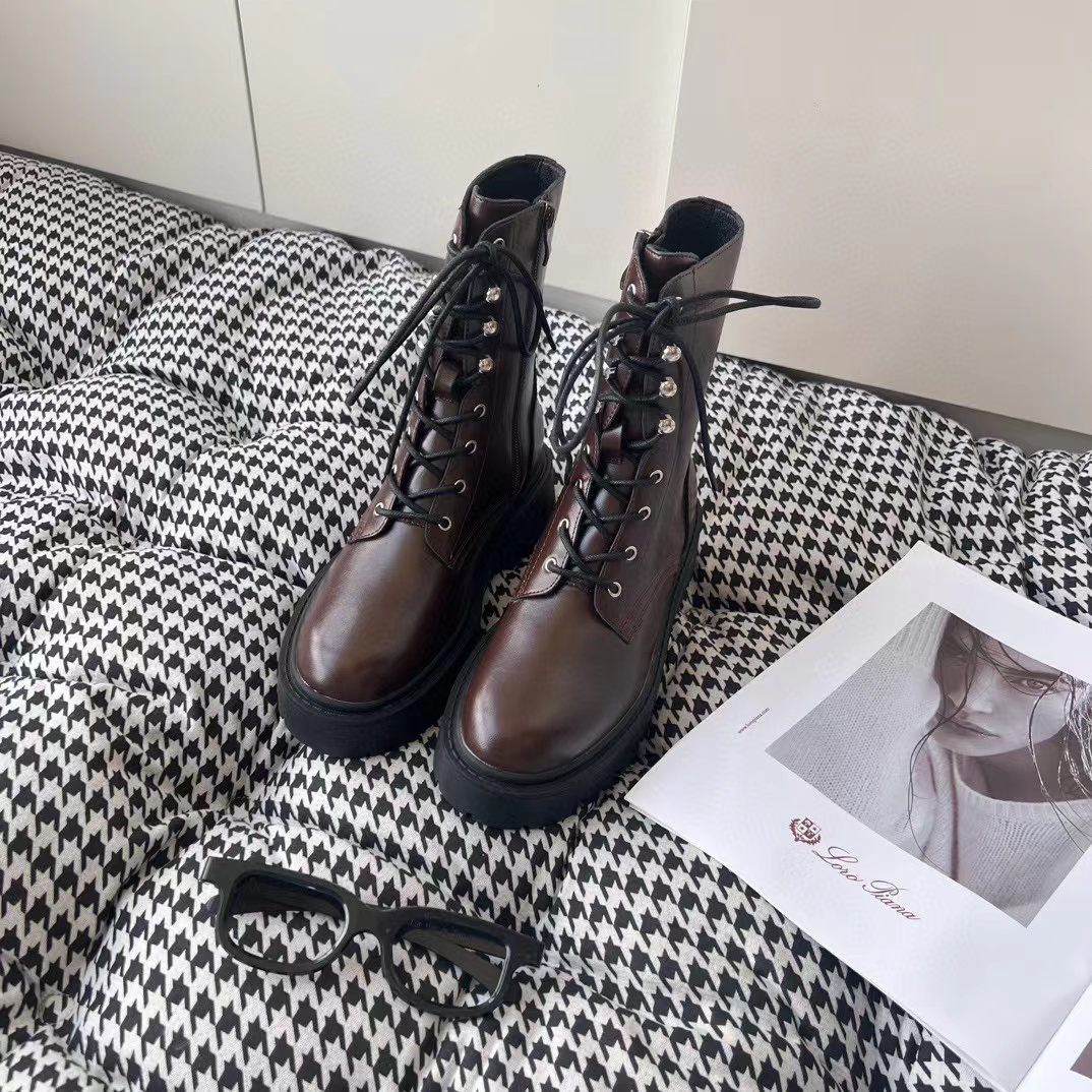 CEL1NE レースアップ マーティン ブーツ【50％割引+送料無料】