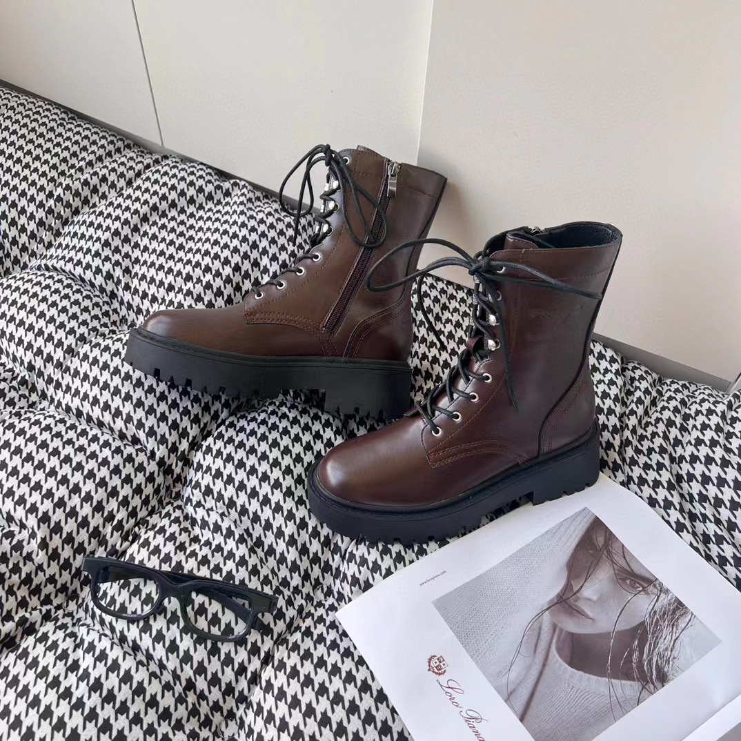 CEL1NE レースアップ マーティン ブーツ【50％割引+送料無料】