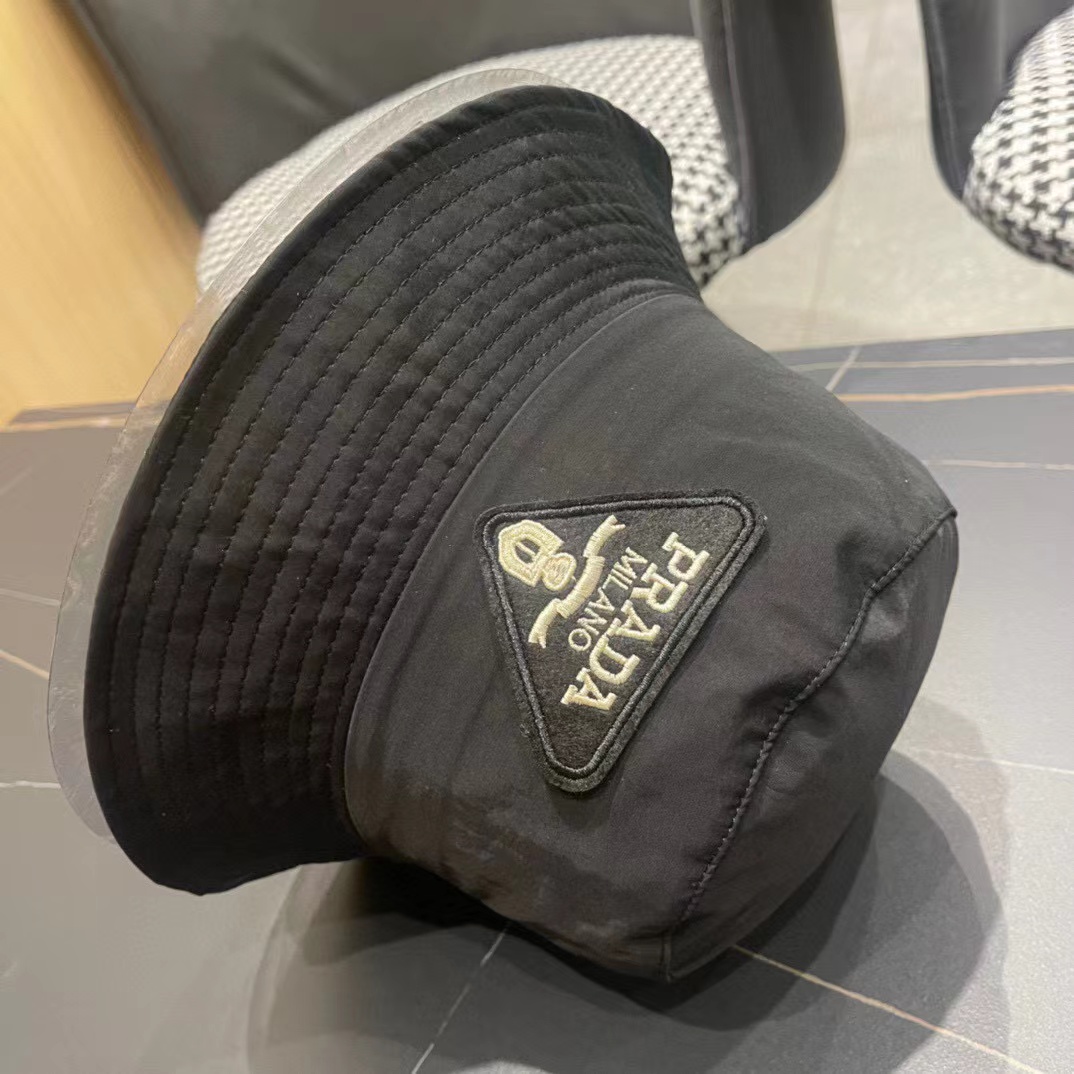 PR4DA 刺繍三角バケットハット【50％割引+送料無料】