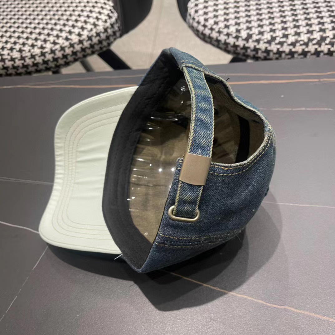 LV刺繍ロゴカラーブロックベースボールキャップ【50％割引+送料無料】