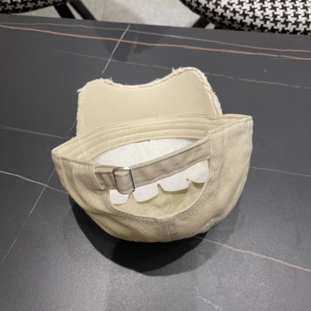 CHANE1 ダブルCロゴ デニムベースボールキャップ【50％割引+送料無料】