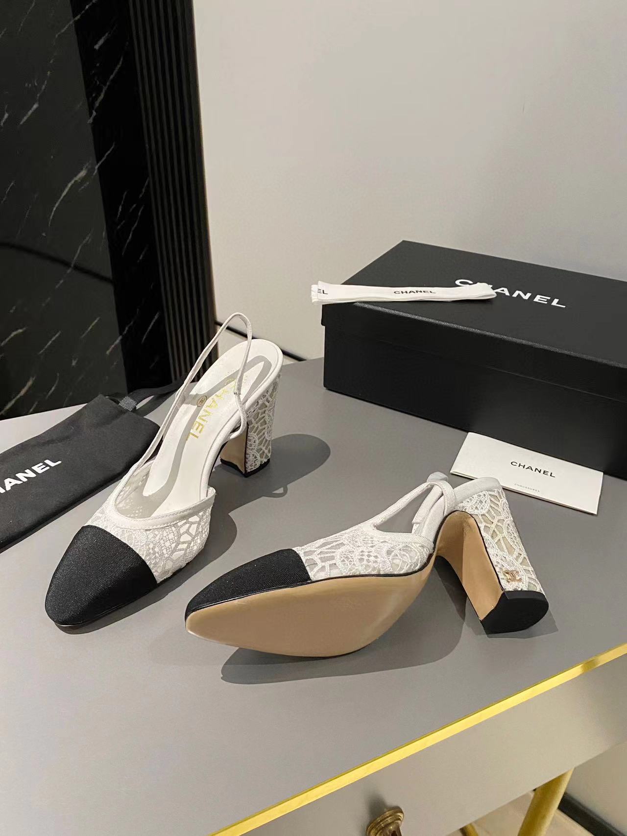 CHANE1 高品質レースハイヒール【50％割引+送料無料】