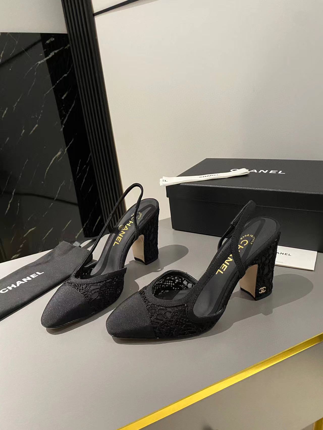 CHANE1 高品質レースハイヒール【50％割引+送料無料】