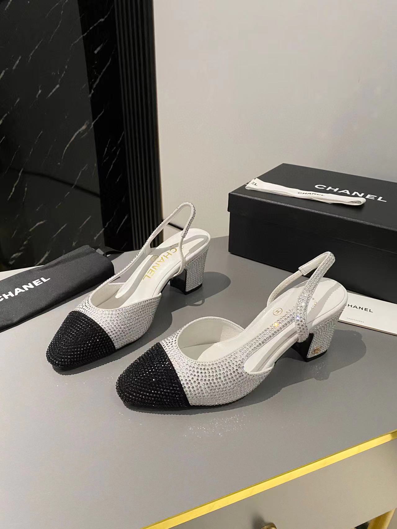 CHANE1 高品質ダイヤモンド ハイヒール サンダル【50％割引+送料無料】