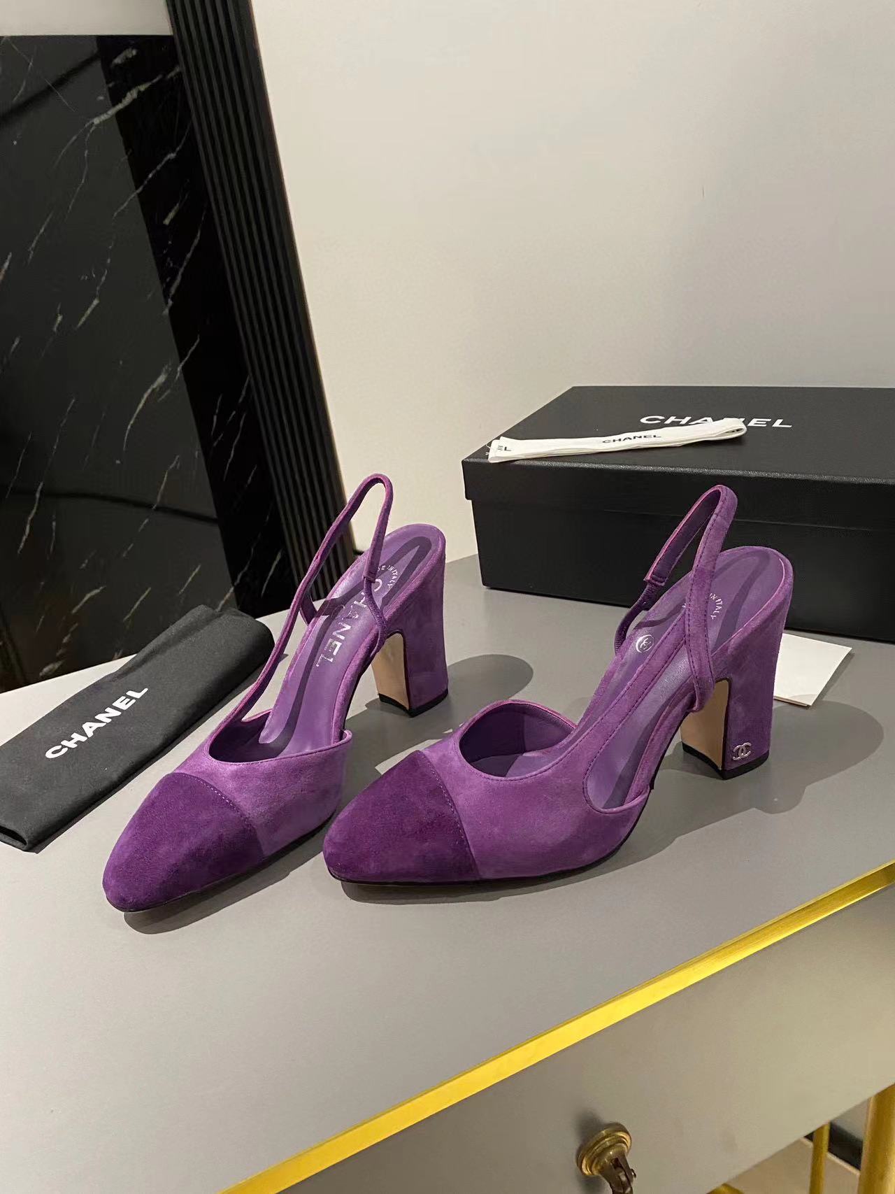 CHANE1 高品質シープスキン クラシック カラーブロック ハイヒール【50％割引+送料無料】