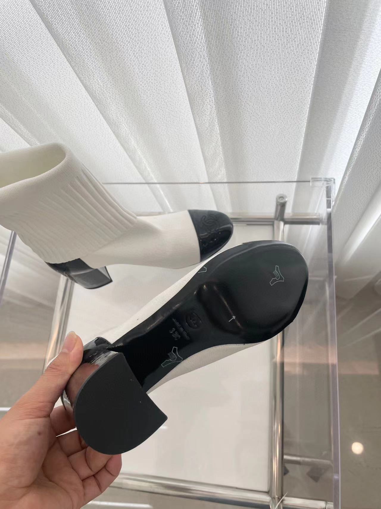 CHANE1 高品質パテントレザーウールブーツ【50％割引+送料無料】