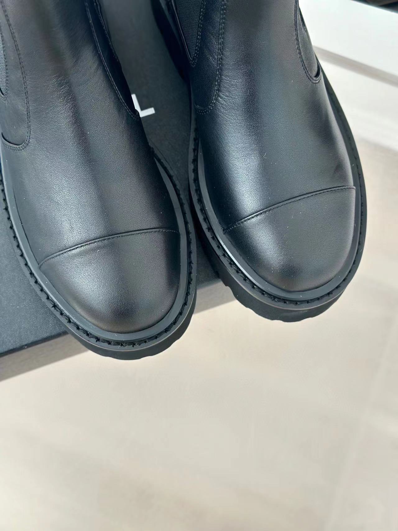 CHANE1 高品質厚底ショートブーツ【50％割引+送料無料】