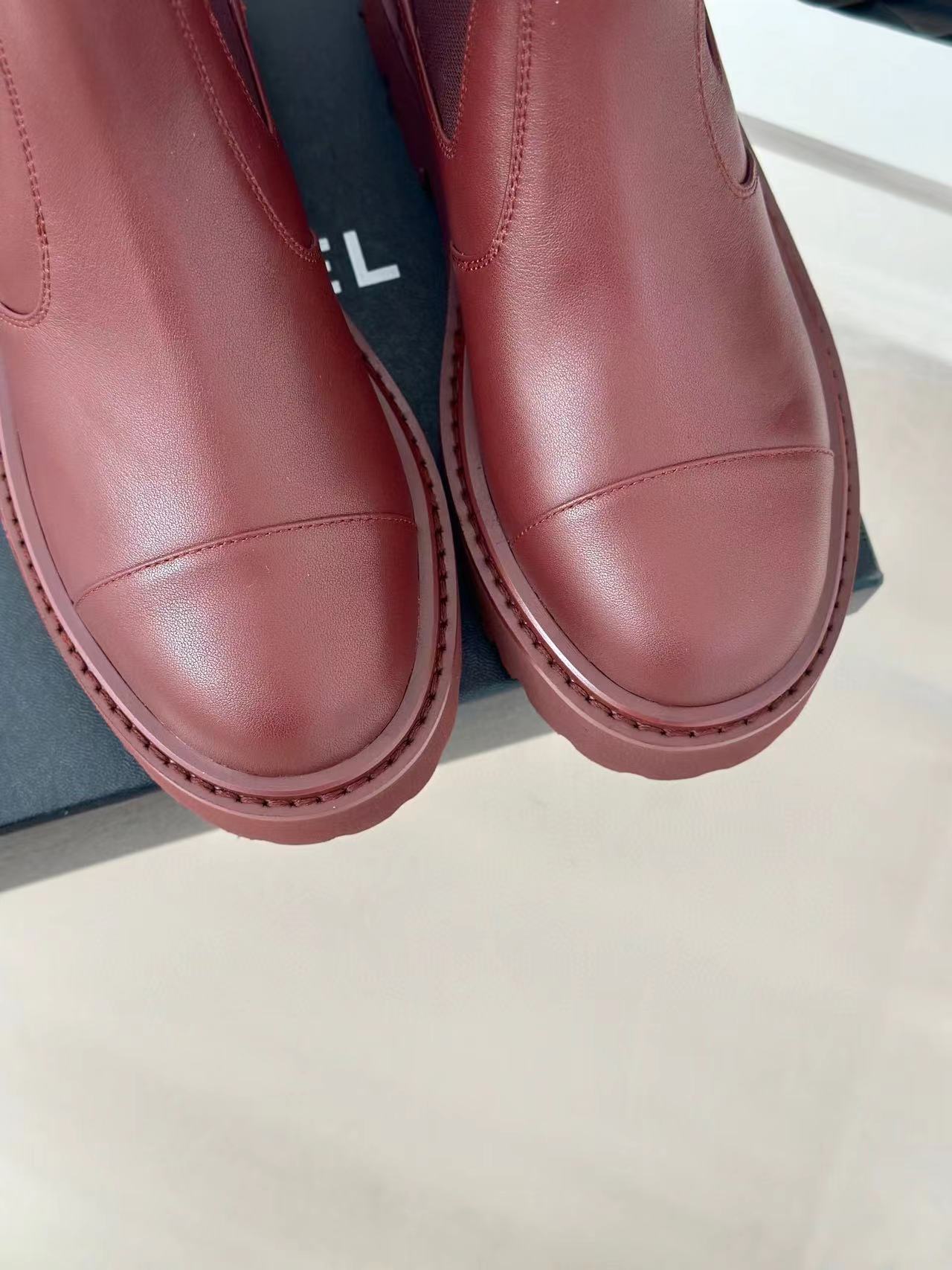 CHANE1 高品質厚底ショートブーツ【50％割引+送料無料】