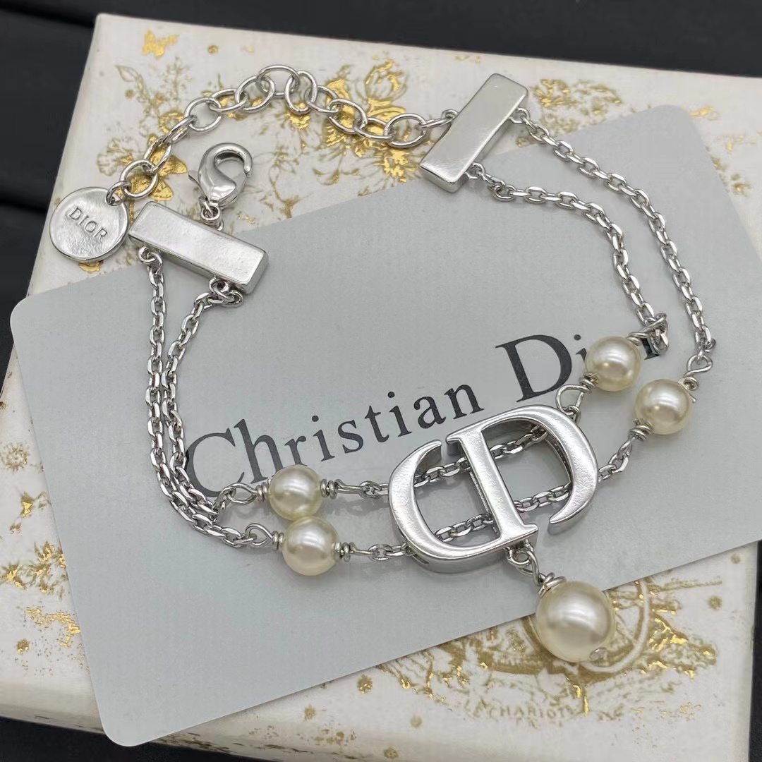 DI0R CD パール ブレスレット【50％割引+送料無料】