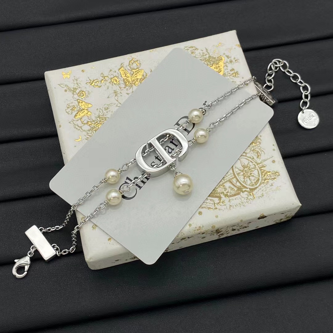 DI0R CD パール ブレスレット【50％割引+送料無料】