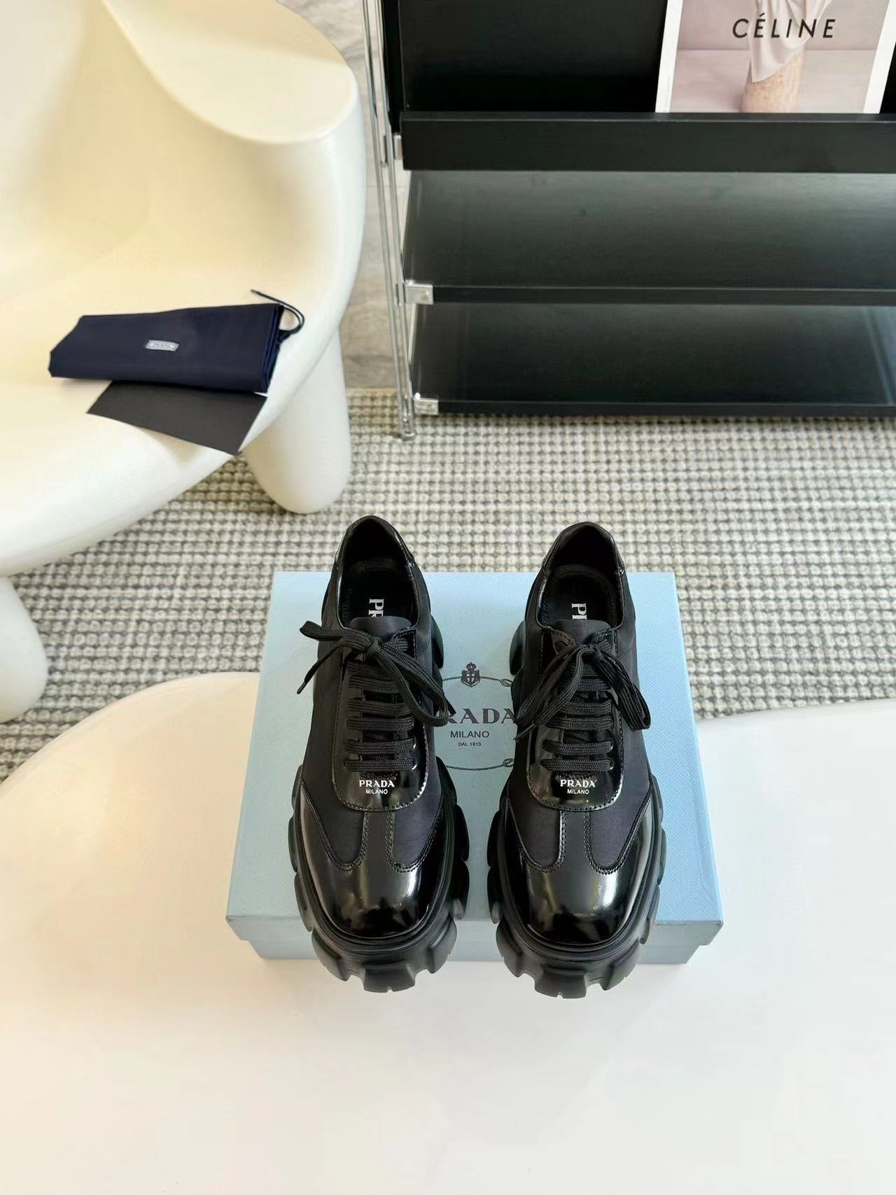 PR4DA 高品質厚底ローファー【50％割引+送料無料】