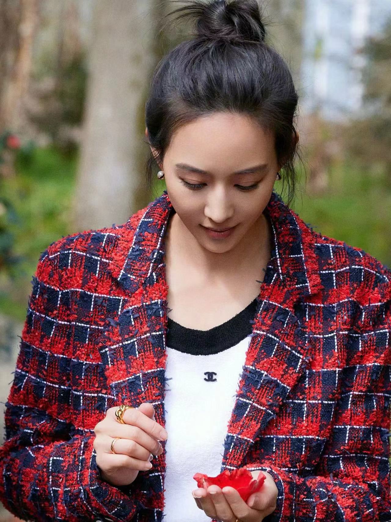 CHANE1 パールビーン ブラック エナメル ダブル C スタッド ピアス【50％割引+送料無料】