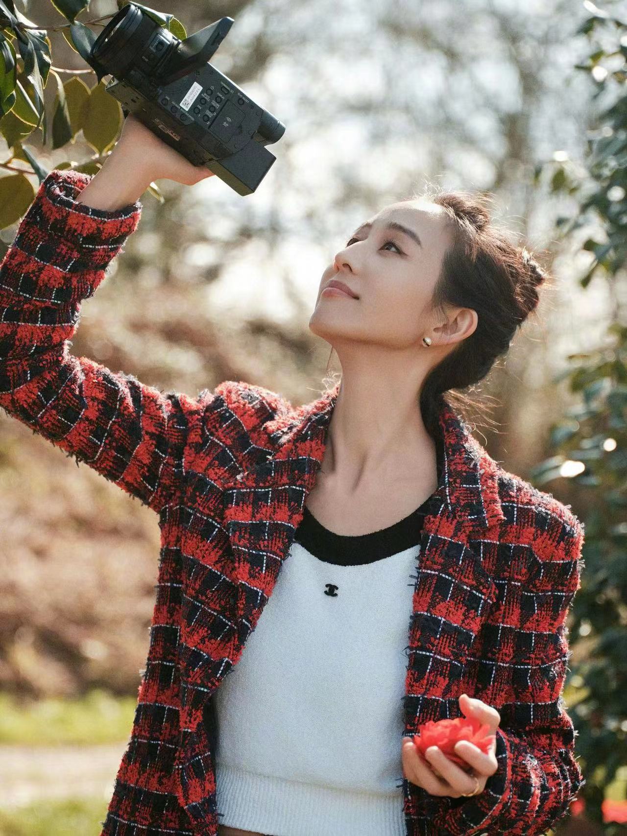 CHANE1 パールビーン ブラック エナメル ダブル C スタッド ピアス【50％割引+送料無料】