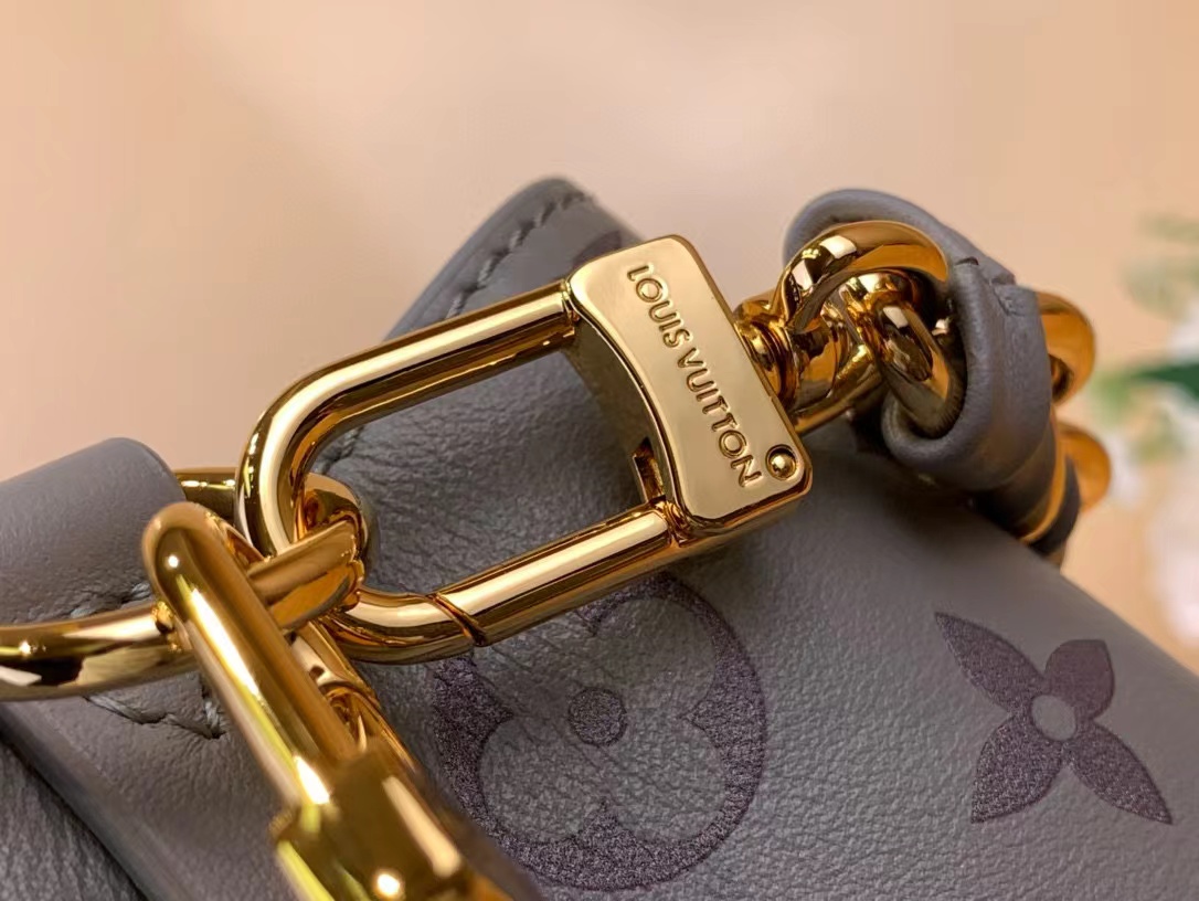 LV プリント グレー バケット バッグ【50％割引+送料無料】