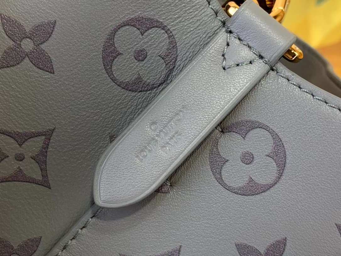 LV プリント グレー バケット バッグ【50％割引+送料無料】