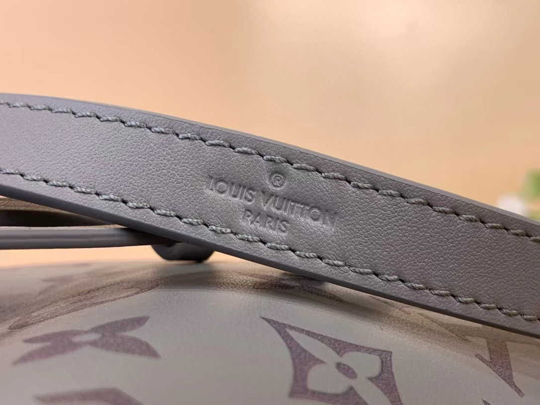 LV プリント グレー バケット バッグ【50％割引+送料無料】