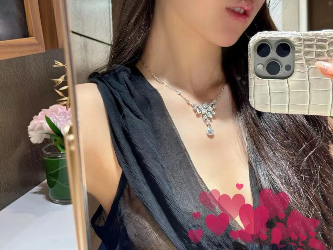 CHAUME7 コロネーション ドロップ ネックレス【50％割引+送料無料】