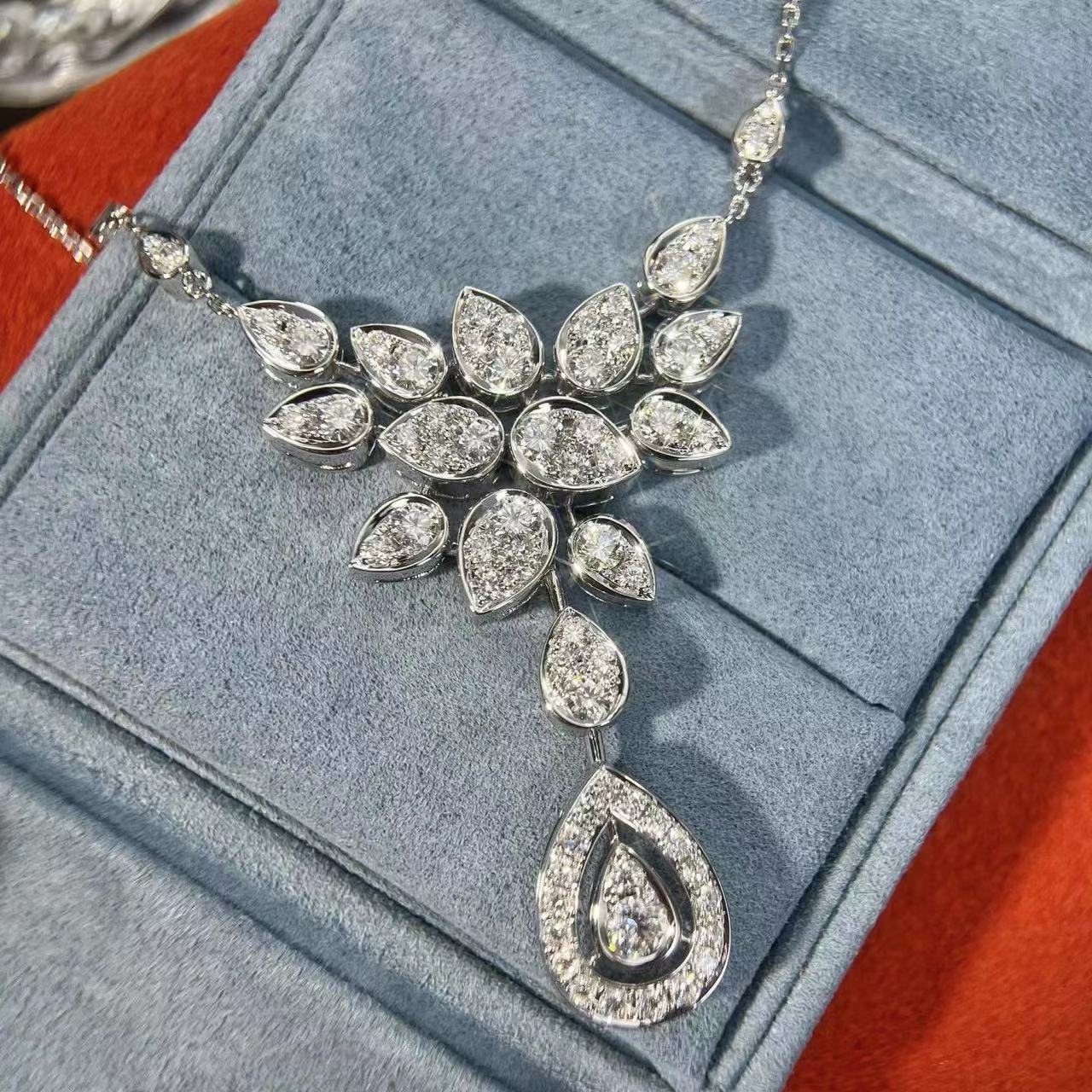 CHAUME7 コロネーション ドロップ ネックレス【50％割引+送料無料】