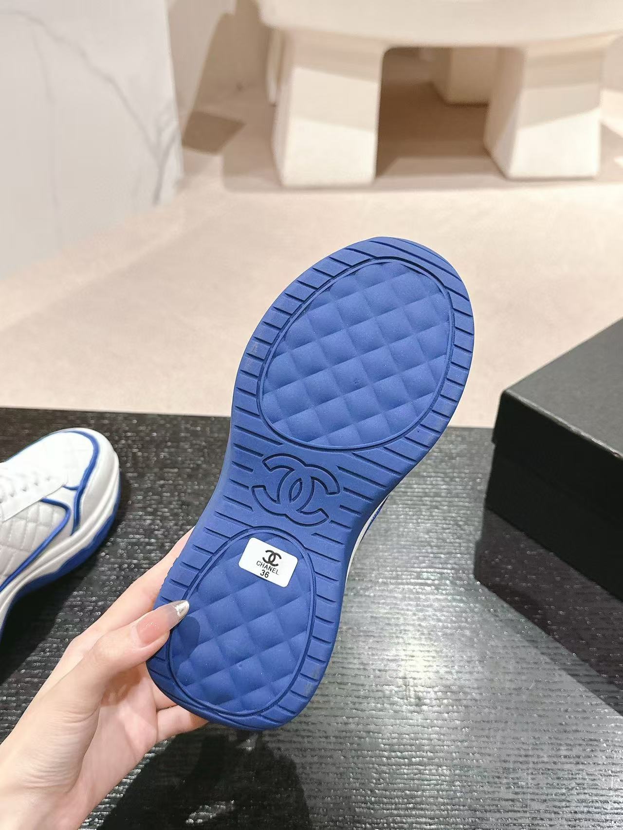 CHANE1 高品質ダブル C ロゴ パンダ カジュアル シューズ【50％割引+送料無料】