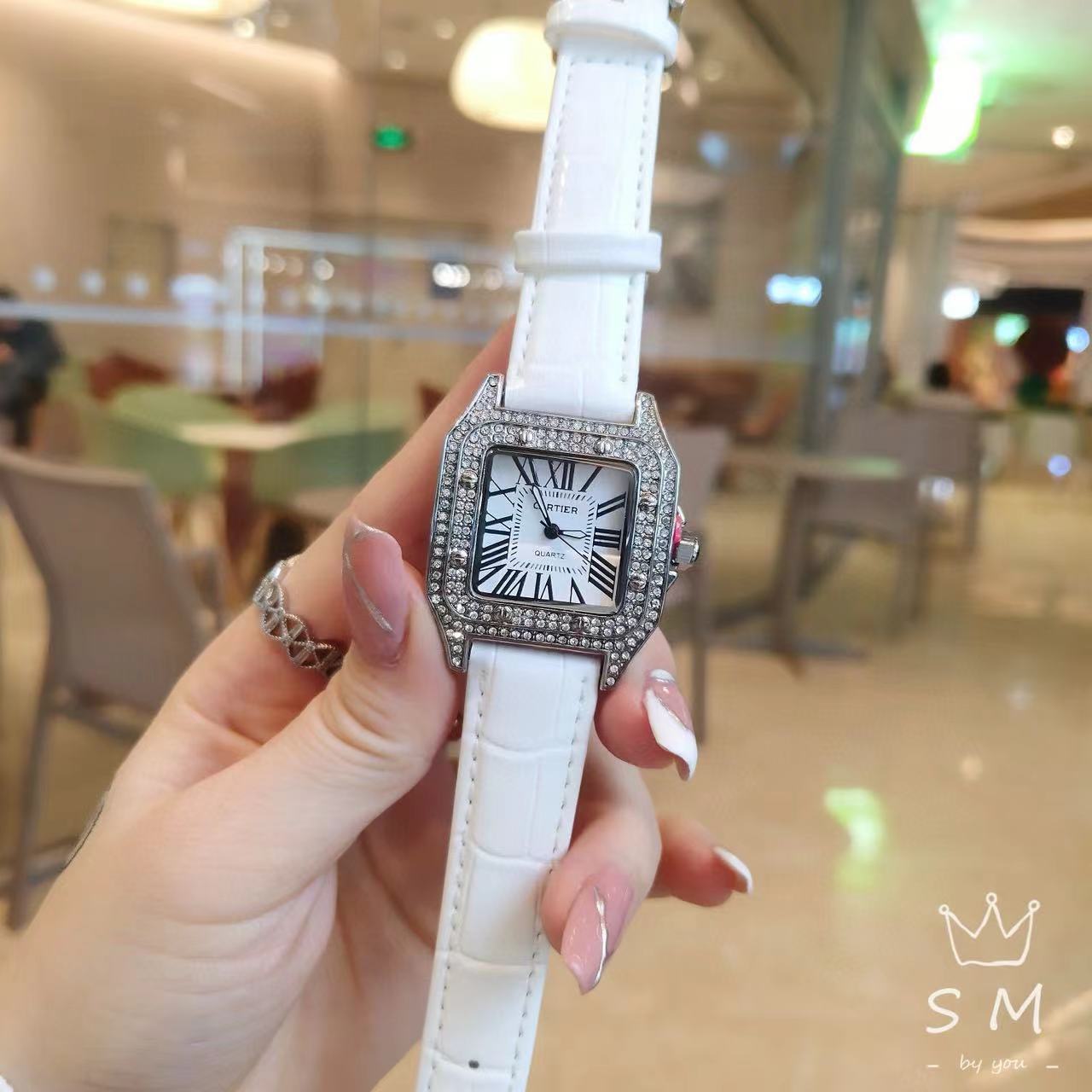 CART1ER ダイヤモンド レディース ウォッチ【50％割引+送料無料】