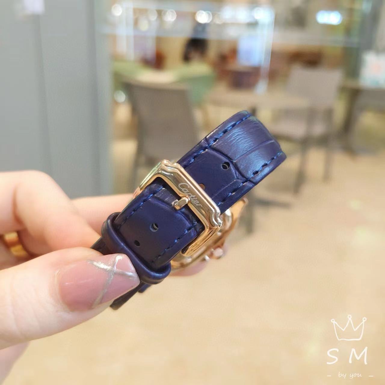 CART1ER 3連ダイヤモンド レディースウォッチ【50％割引+送料無料】