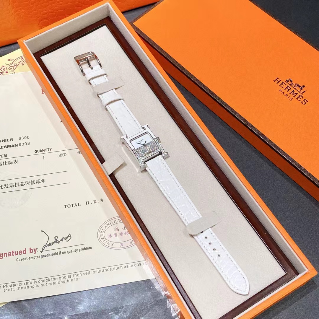 HERME5 HEURE Hシリーズ ダイヤモンド レディースウォッチ 【50％割引+送料無料】