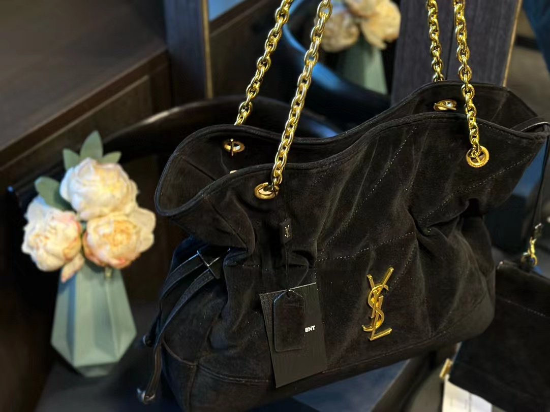 YSL ディアスキン チェーン ショッピングバッグ【50％割引+送料無料】