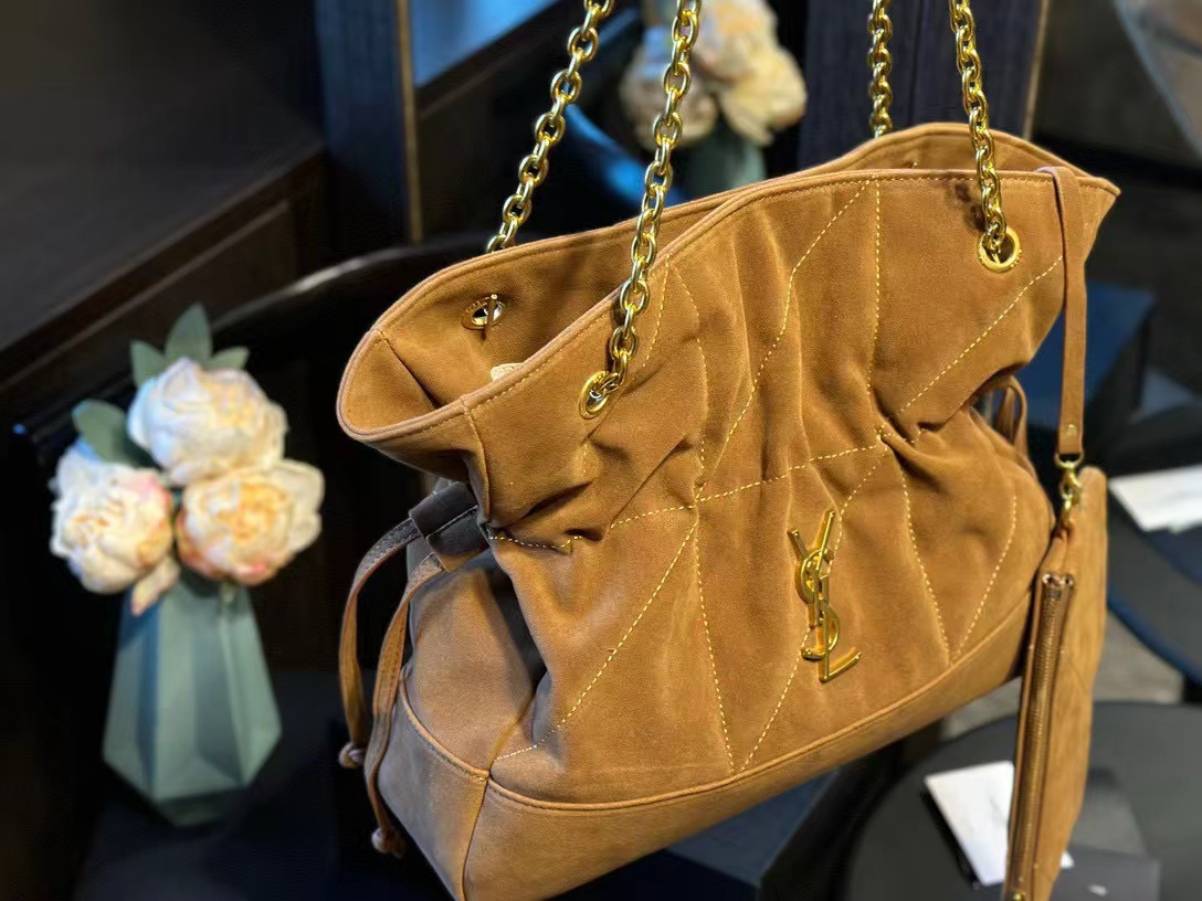 YSL ディアスキン チェーン ショッピングバッグ【50％割引+送料無料】