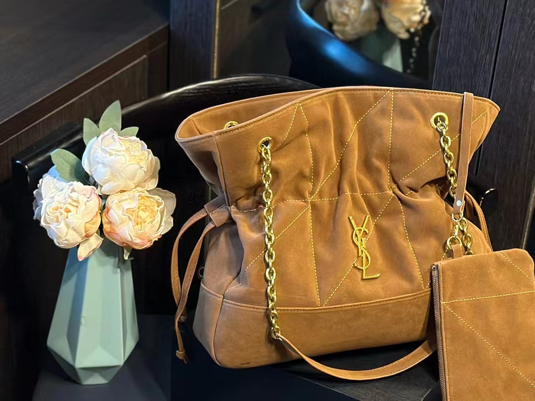 YSL ディアスキン チェーン ショッピングバッグ【50％割引+送料無料】