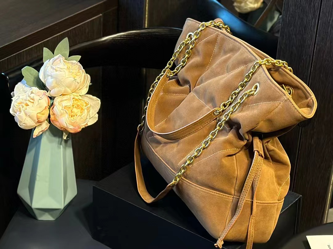 YSL ディアスキン チェーン ショッピングバッグ【50％割引+送料無料】