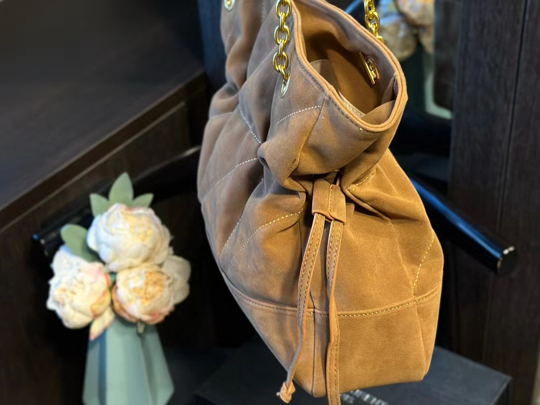 YSL ディアスキン チェーン ショッピングバッグ【50％割引+送料無料】