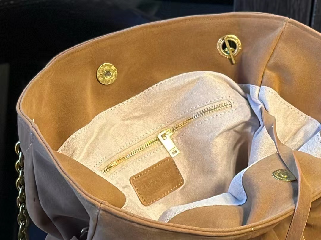 YSL ディアスキン チェーン ショッピングバッグ【50％割引+送料無料】