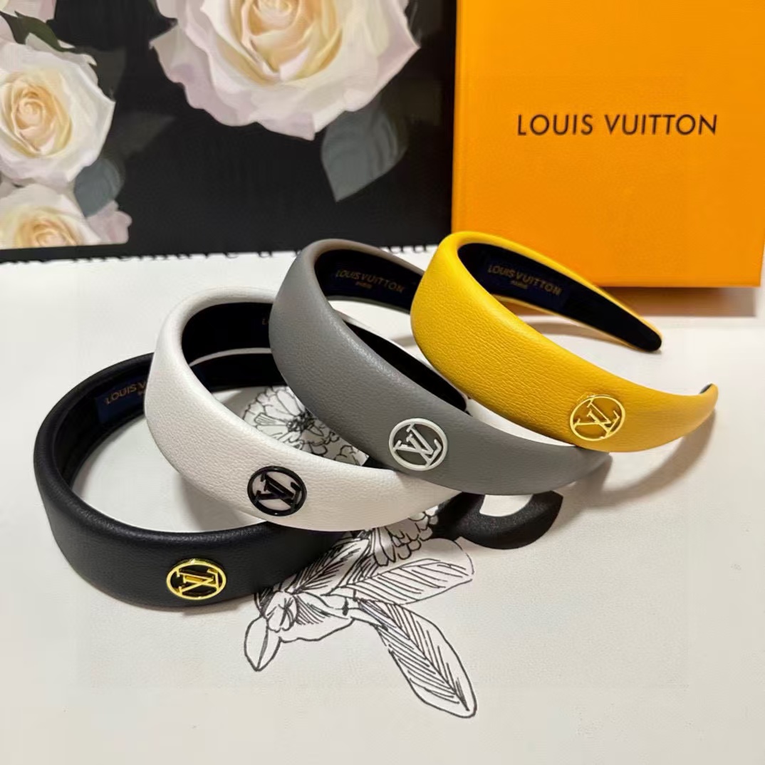 LV シンプルロゴ カチューシャ【50％割引+送料無料】