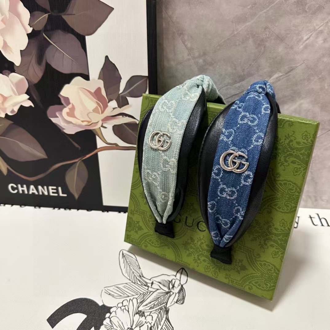 GUCC1 ジャガードヘッドバンド【50％割引+送料無料】