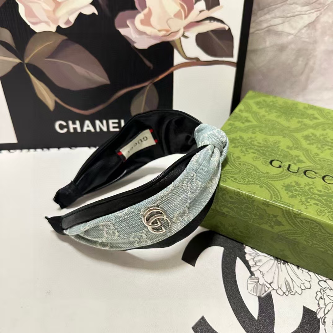 GUCC1 ジャガードヘッドバンド【50％割引+送料無料】