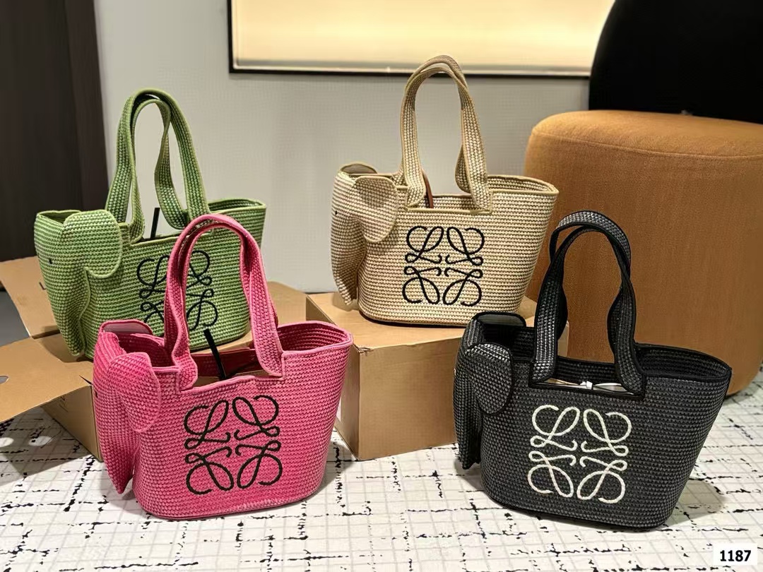 L0WEW エレファント織りハンドバッグ【50％割引+送料無料】