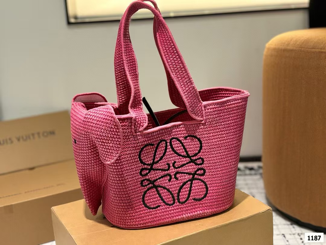 L0WEW エレファント織りハンドバッグ【50％割引+送料無料】