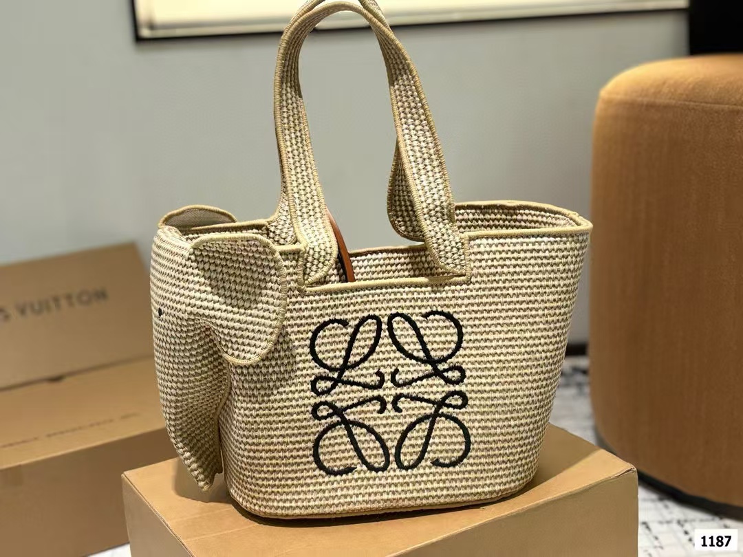 L0WEW エレファント織りハンドバッグ【50％割引+送料無料】