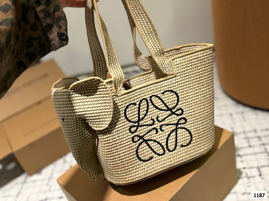 L0WEW エレファント織りハンドバッグ【50％割引+送料無料】