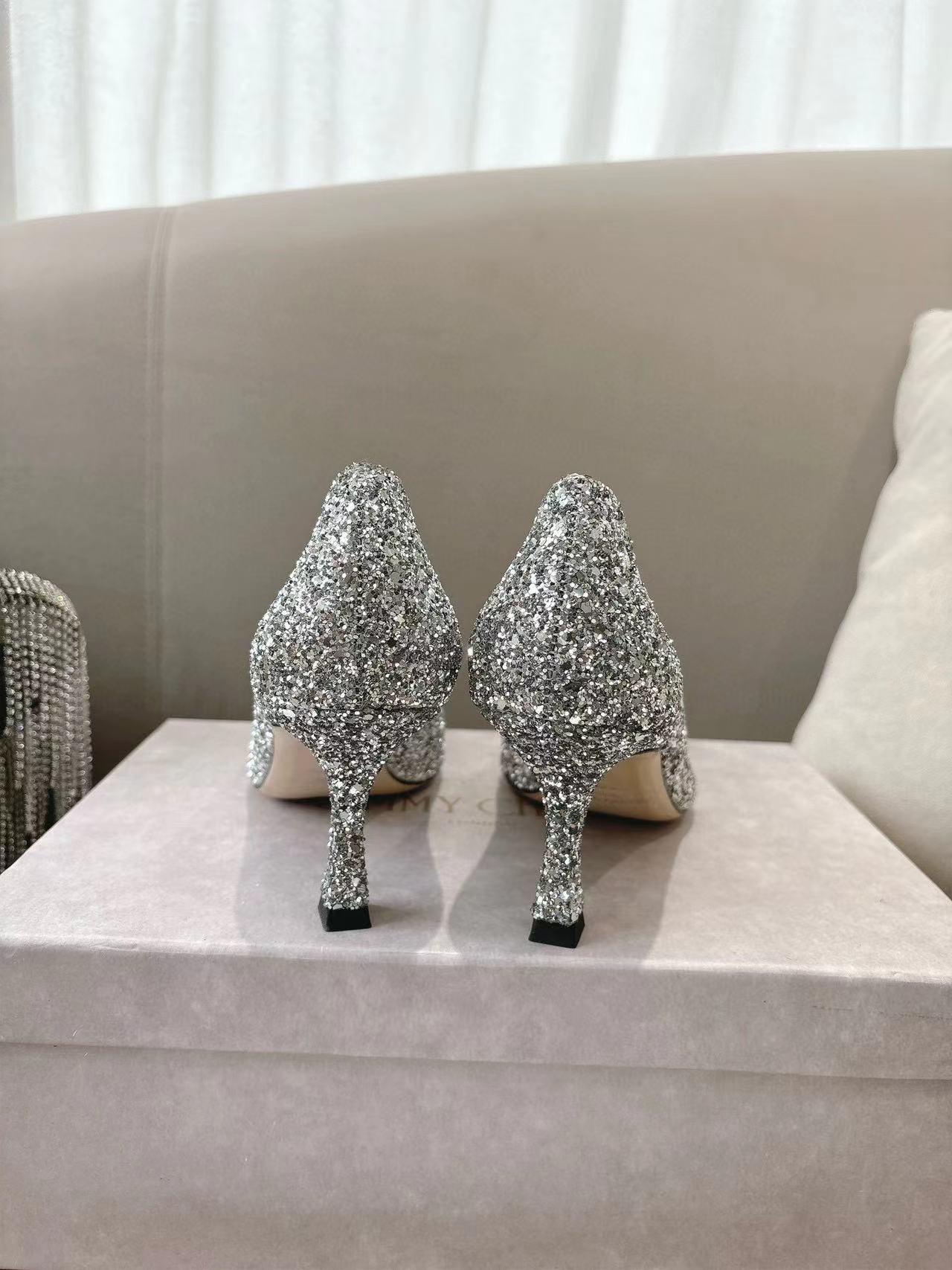 jimmycho0 高品質メタルバックルハイヒール【50％割引+送料無料】