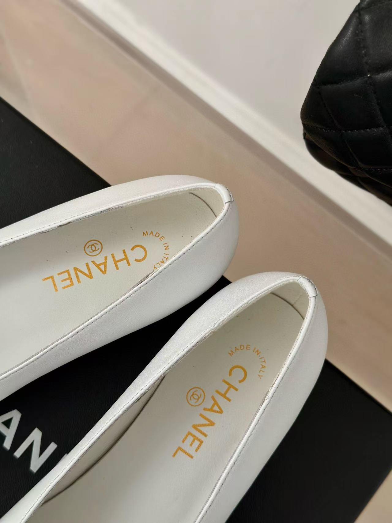 CHANE1 高品質ボウフラットシューズ【50％割引+送料無料】