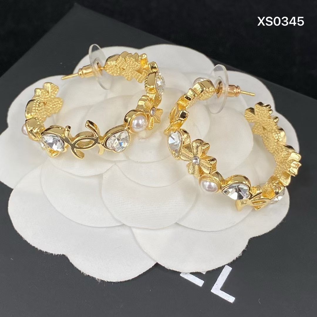 CHANE1 ハート ダイヤモンド ピアス【50％割引+送料無料】