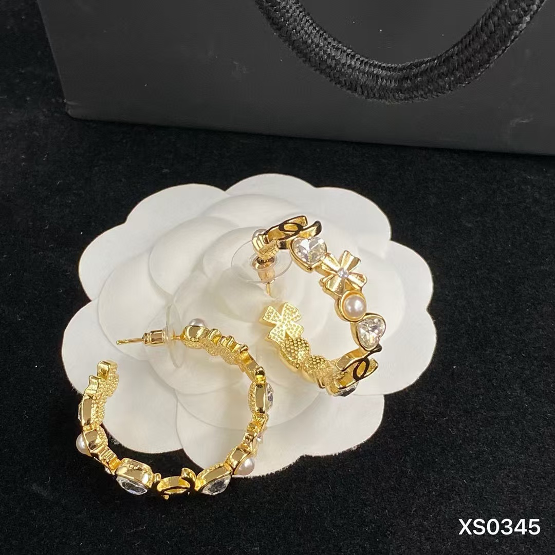 CHANE1 ハート ダイヤモンド ピアス【50％割引+送料無料】