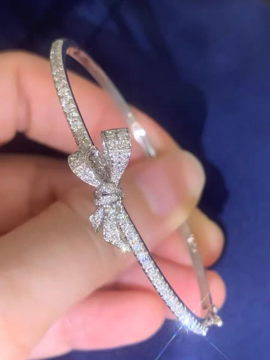 GRAFF ボウ ダイヤモンド ブレスレット【 50％割引+送料無料】