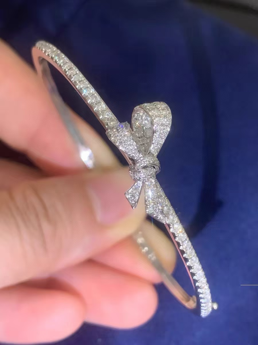 GRAFF ボウ ダイヤモンド ブレスレット【 50％割引+送料無料】