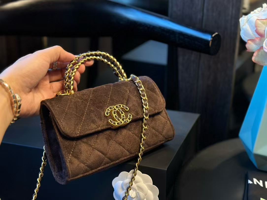 CHANE1 kellyディアスキン チェーン ショルダー クロスボディバッグ【 50％割引+送料無料】